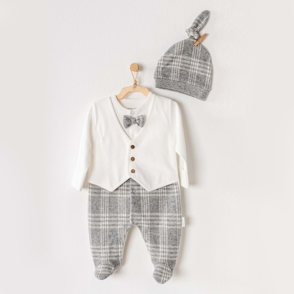 Andywawa Formal Boys Outfit With Matching Hat